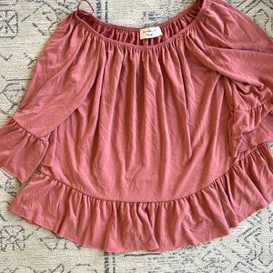 Bell Sleeve/off shoulder top